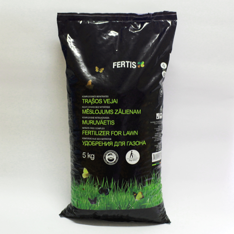 Комплексное весеннее удобрение для газона Fertis без нитратов, 5 кг