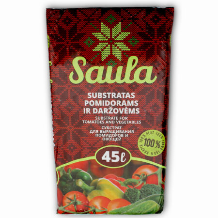 Торфяной субстрат SAULA для томатов и овощей