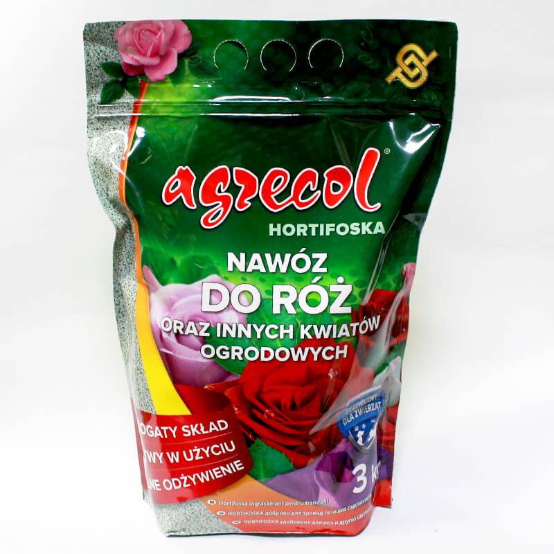 Добриво Hortifoska для троянд Agrecol, 3 кг