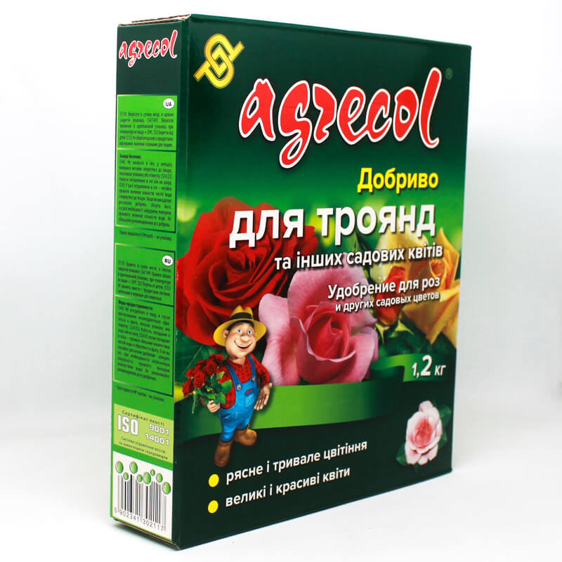 Добриво Agrecol для троянд