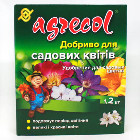 Добриво Agrecol для садових квітів