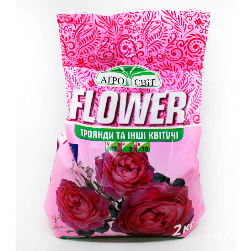 Комплексное удобрение FLOWER для роз, 2 кг