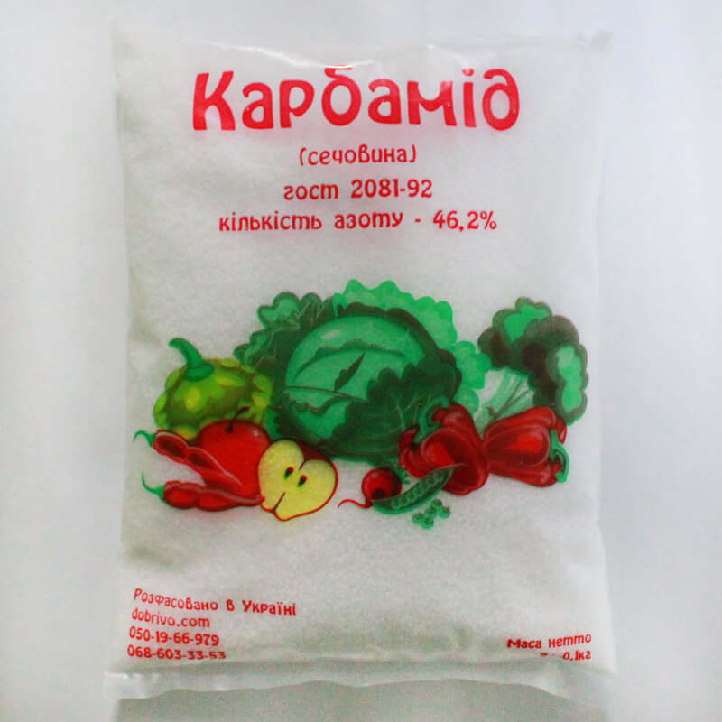 Карбамід (сечовина) Азот(N)-46,2%, 2 кг