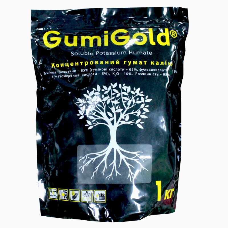 GumiGold® концентрированный гумат калия, 1 кг