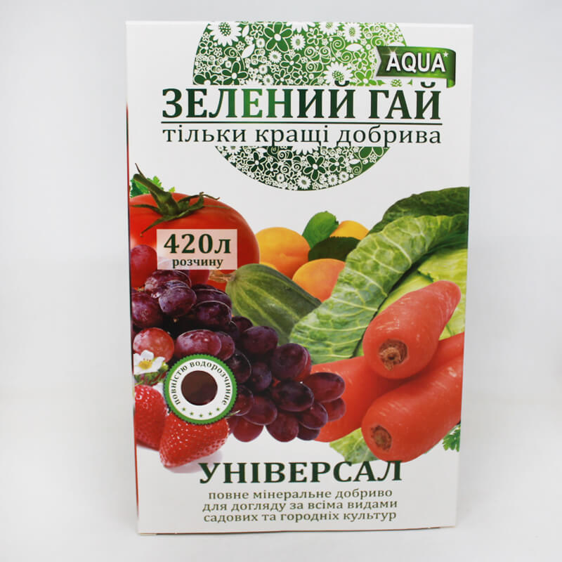 Добриво для саду ЗЕЛЕНИЙ ГАЙ Аква